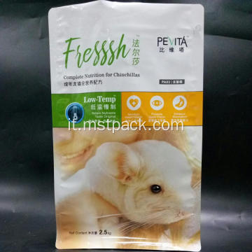 Sacchetto della scatola per sacchetto di imballaggio per alimenti per animali domestici